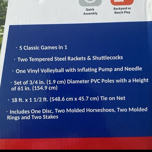 New 5 in 1 backyard combo set - Picture 3 of 4